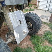 DURAFORCE For Yamaha Raptor 700 700R Full Chassis Glide Swing Arm Skid Plate Splash Guard