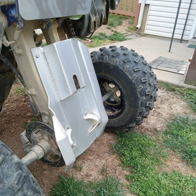 DURAFORCE For Yamaha Raptor 700 700R Full Chassis Glide Swing Arm Skid Plate Splash Guard