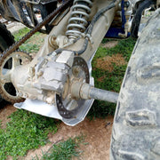 DURAFORCE For Yamaha Raptor 700 700R Full Chassis Glide Swing Arm Skid Plate Splash Guard