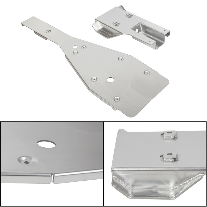 DURAFORCE For Yamaha Raptor 700 700R Full Chassis Glide Swing Arm Skid Plate Splash Guard