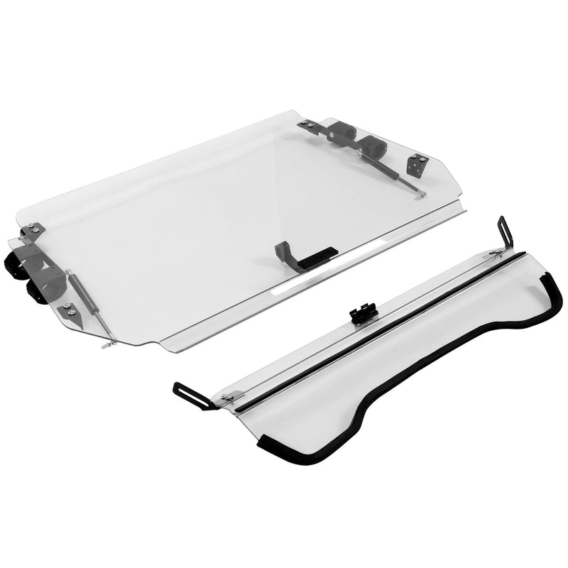 DURAFORCE 2-IN-1 Flip Front Windshield Scratch Resistant For Arctic Cat Wildcat 4 1000