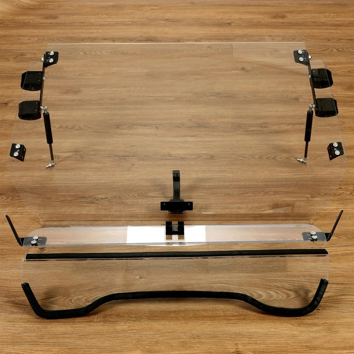 DURAFORCE 2-IN-1 Flip Front Windshield Scratch Resistant For Arctic Cat Wildcat 4 1000