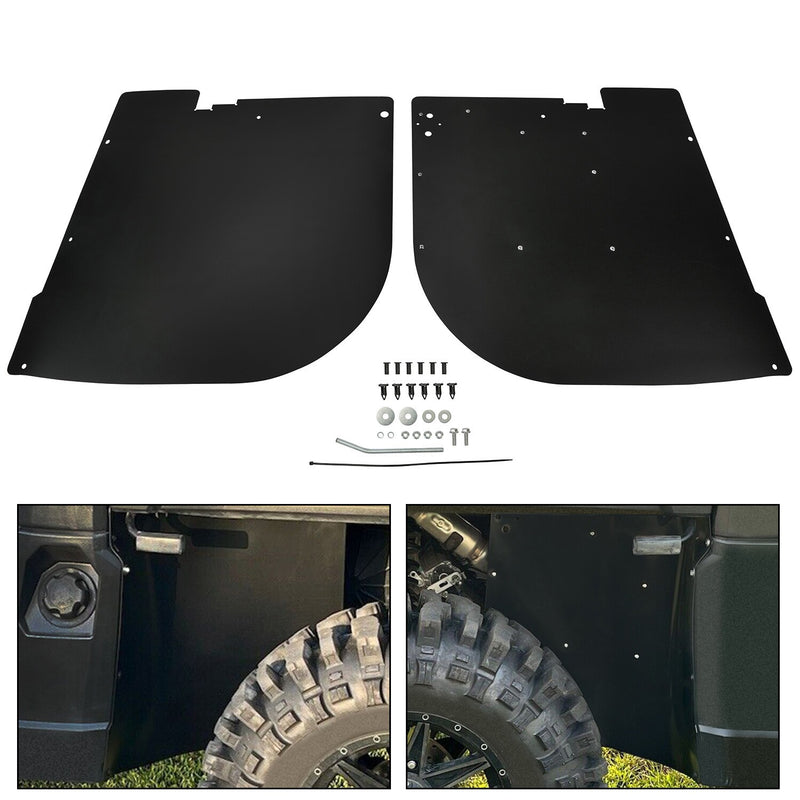 DURAFORCE REAR MUD GUARDS FOR 2013 thru 2017 POLARIS RANGER XP 900 AND XP 1000