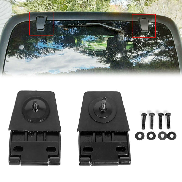 DURAFORCE 2X Hard Top Liftgate Rear Hatch Gate Window Hinge For Jeep Wrangler TJ YJ 87-06