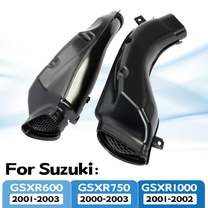 DURAFORCE Air Intake Tube Duct Cover Fairing For 2001-2003 GSXR600 GSXR750 /01-02 GSXR1000