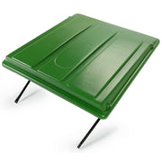 DURAFORCE Green Top Cab Canopy with Bracket For John Deere Compact Utility Tractors W/ROPS