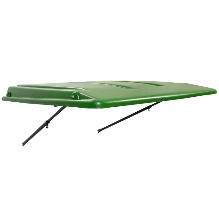 DURAFORCE Green Top Cab Canopy with Bracket For John Deere Compact Utility Tractors W/ROPS