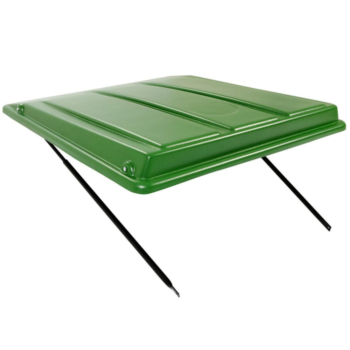 DURAFORCE Green Top Cab Canopy with Bracket For John Deere Compact Utility Tractors W/ROPS