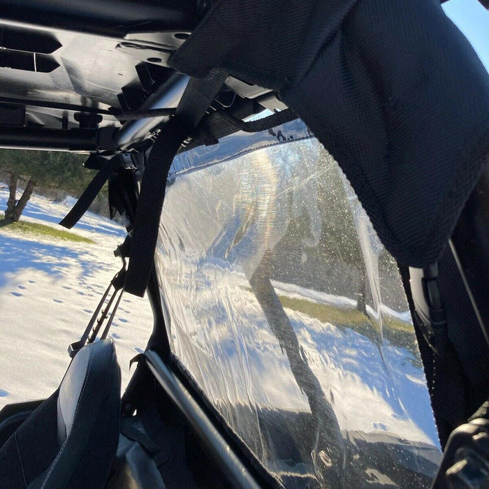 DURAFORCE Rear Soft Window For Polaris RZR 900 S 1000 XP 4 Turbo Trail EPS 2014-2021 UTV
