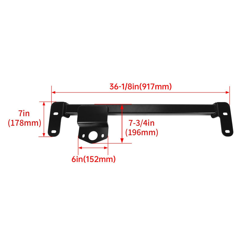 DURAFORCE New Steering Gear Box Stabilizer Bar Fits 09-23 13 Dodge Ram 2500 3500 4WD 4X4