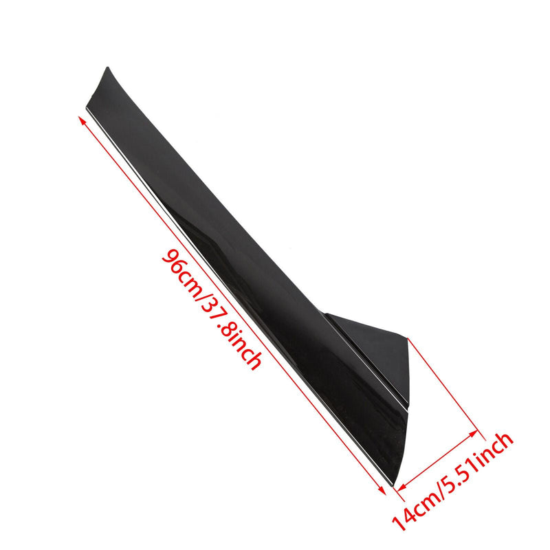 DURAFORCE For 2011-19 Ford Explorer Windshield Outer Trim Pillar Moulding Driver Left Side