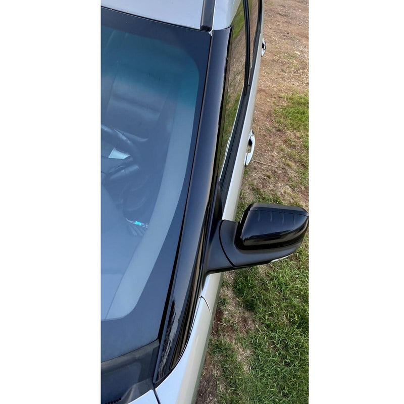 DURAFORCE For 2011-19 Ford Explorer Windshield Outer Trim Pillar Moulding Driver Left Side