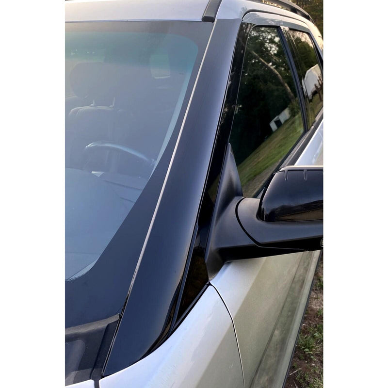 DURAFORCE For 2011-19 Ford Explorer Windshield Outer Trim Pillar Moulding Driver Left Side