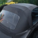 DURAFORCE For 96-02 BMW Z3 Convertible Soft Top Replacement & Plastic window Black & Clear