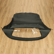 DURAFORCE For 96-02 BMW Z3 Convertible Soft Top Replacement & Plastic window Black & Clear