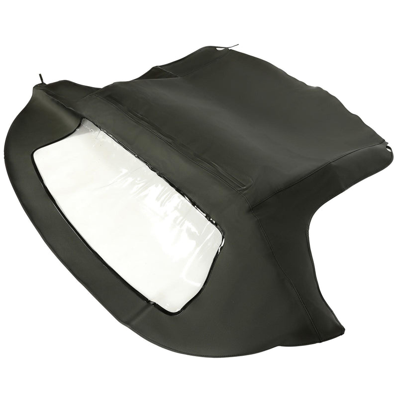 DURAFORCE For 96-02 BMW Z3 Convertible Soft Top Replacement & Plastic window Black & Clear