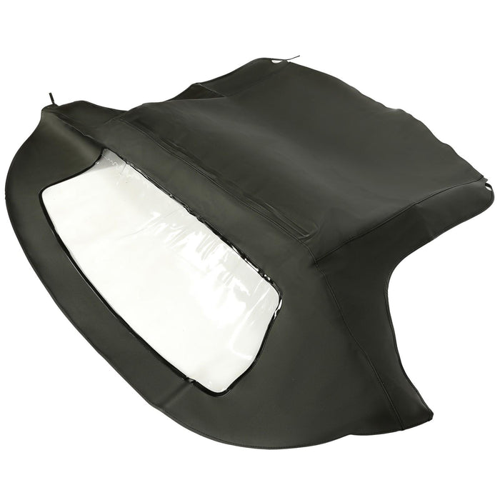 DURAFORCE For 96-02 BMW Z3 Convertible Soft Top Replacement & Plastic window Black & Clear