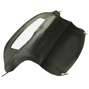 DURAFORCE For 96-02 BMW Z3 Convertible Soft Top Replacement & Plastic window Black & Clear