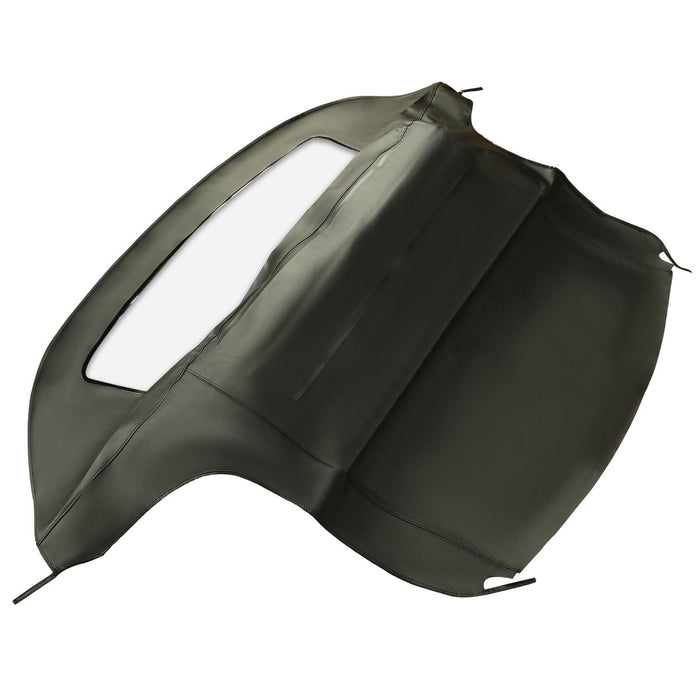 DURAFORCE For 96-02 BMW Z3 Convertible Soft Top Replacement & Plastic window Black & Clear