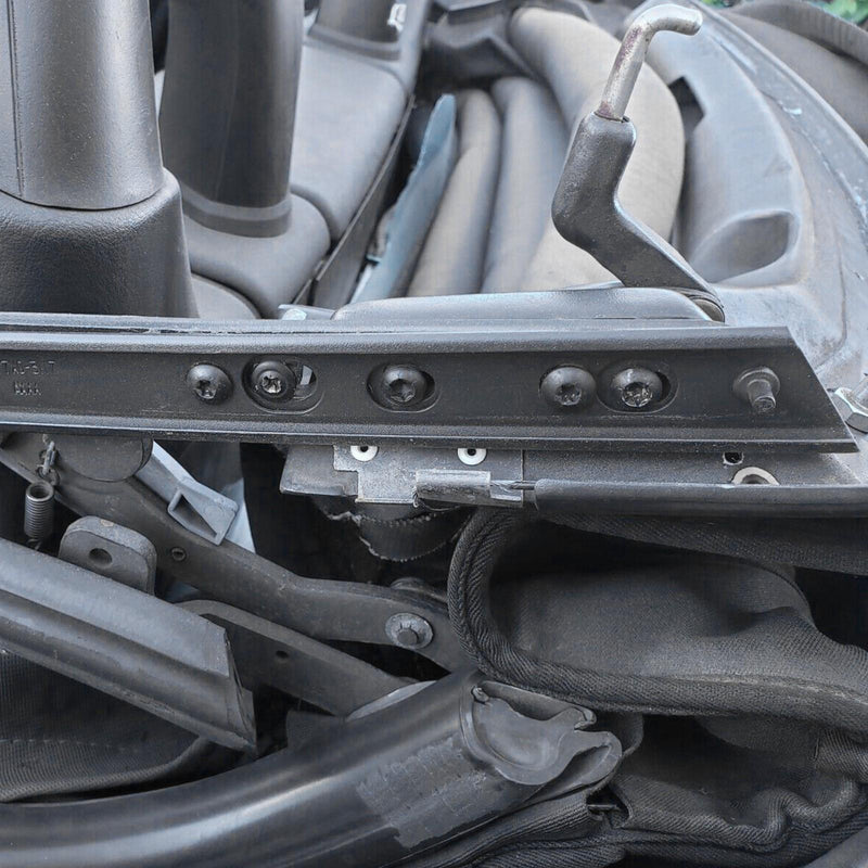 DURAFORCE For 96-02 BMW Z3 Convertible Soft Top Replacement & Plastic window Black & Clear