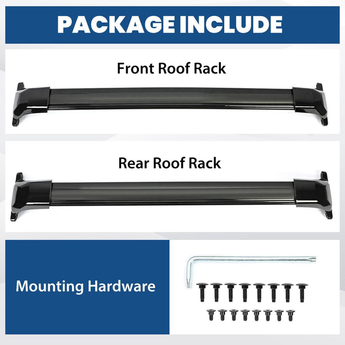 DURAFORCE For GMC Acadia 2017-2023 Roof Rack Rail Cross Bar Luggage Carrier Crossbars