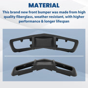 DURAFORCE For 1975 1976 1977 1978 1979 Chevy Corvette Primer Black Front Bumper Fiberglass