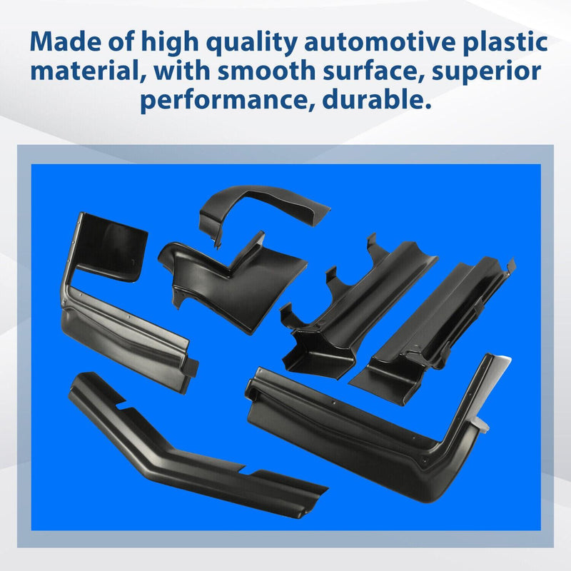 DURAFORCE Bumper Fillers-Front & Rear (Set Of 7 Pcs) For Buick Riviera 1979-1985