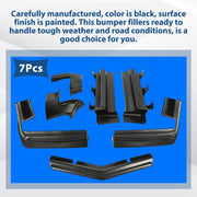 DURAFORCE Bumper Fillers-Front & Rear (Set Of 7 Pcs) For Buick Riviera 1979-1985