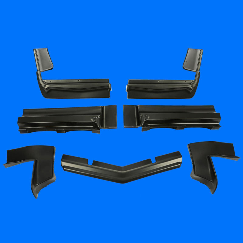 DURAFORCE Bumper Fillers-Front & Rear (Set Of 7 Pcs) For Buick Riviera 1979-1985