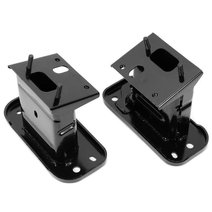 DURAFORCE For 2014-22 Infiniti Q50 Front Bumper Bracket Reinforcement Impact Bar Stay PAIR