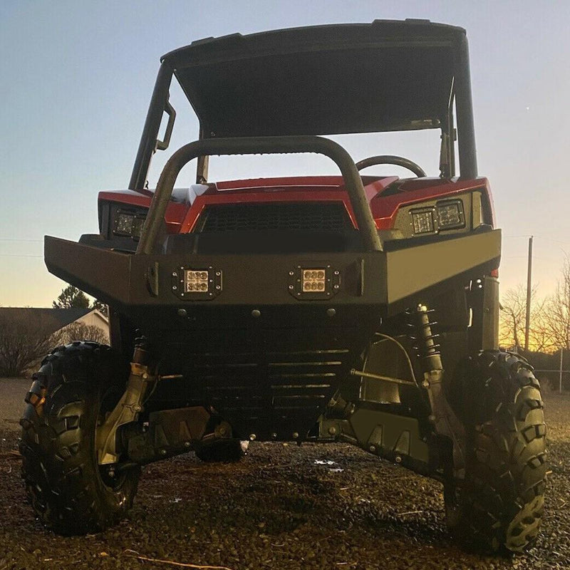 DURAFORCE For Polaris Ranger 570 Ranger 500 400 800 EV ETX Front Bumper 2011-2021 W/ LED