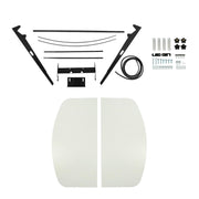 DURAFORCE Tuff Top Tractor ROPS Canopy 52" X 52" For Tractor Mowers Umbrella-White