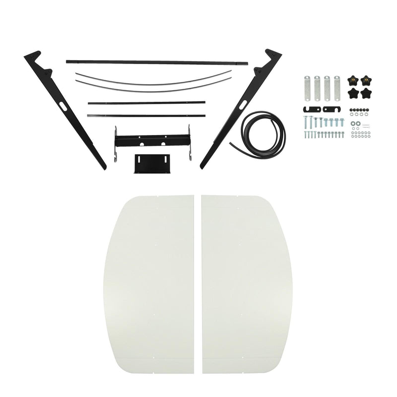 DURAFORCE Tuff Top Tractor ROPS Canopy 52" X 52" For Tractor Mowers Umbrella-White
