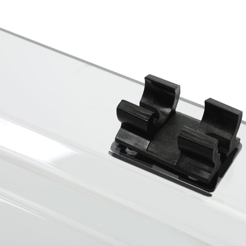 DURAFORCE Scratch Resistant Flip Down Windshield For 2015+ Kawasaki Mule Pro FXT DXT DX FX