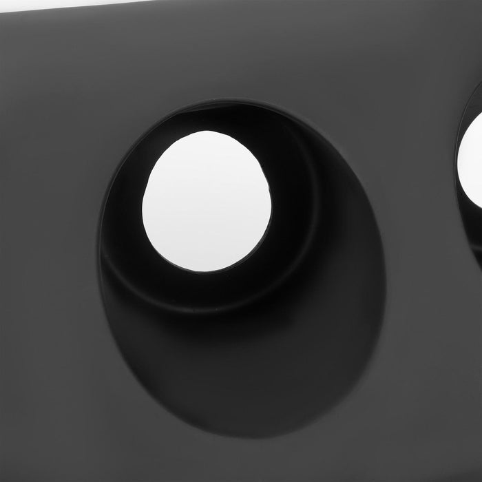 DURAFORCE Black Rear Bumper Fiberglass For 1975-1979 Chevrolet Corvette C3 Primer