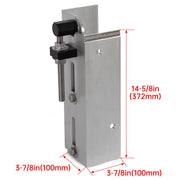 DURAFORCE Jack Plate 6" Set Back 4'' Adjustable Outboard Boat Aluminum Replace for JPL4000