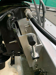 DURAFORCE Jack Plate 6" Set Back 4'' Adjustable Outboard Boat Aluminum Replace for JPL4000