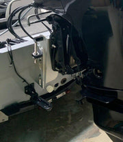 DURAFORCE Jack Plate 6" Set Back 4'' Adjustable Outboard Boat Aluminum Replace for JPL4000