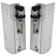 DURAFORCE Jack Plate 6" Set Back 4'' Adjustable Outboard Boat Aluminum Replace for JPL4000
