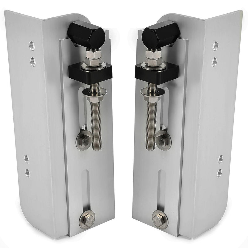 DURAFORCE Jack Plate 6" Set Back 4'' Adjustable Outboard Boat Aluminum Replace for JPL4000