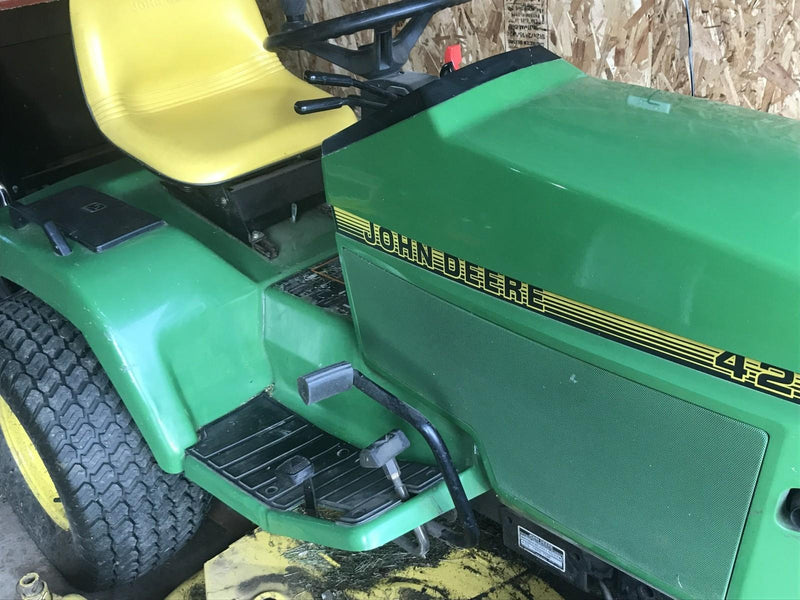 DURAFORCE New Reverse X-Pedal with Rubber Pad For John Deere 425 445 455 Enhanced