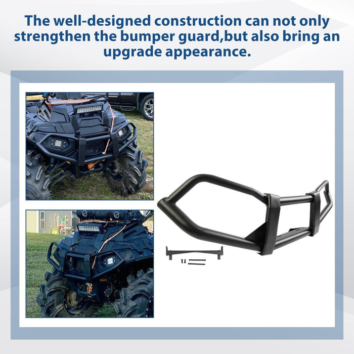 DURAFORCE For 2010-2024 Polaris Front Bumper Brush Guard Touring XP Sportsman 1000 850 550