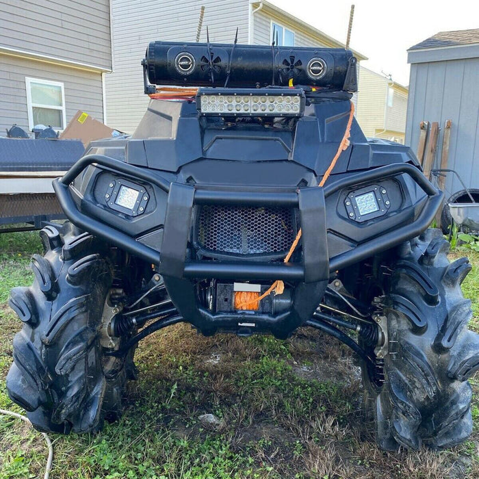 DURAFORCE For 2010-2024 Polaris Front Bumper Brush Guard Touring XP Sportsman 1000 850 550