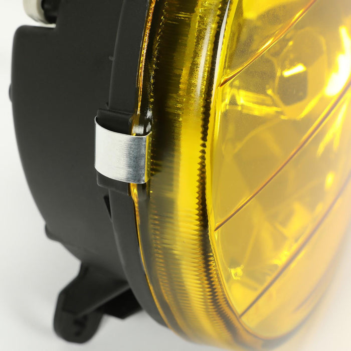 DURAFORCE For 02-03 Subaru Impreza RS / WRX Yellow Lens Glass Fog Lights Set w/ Bulbs