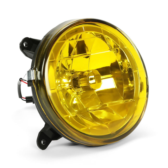 DURAFORCE For 02-03 Subaru Impreza RS / WRX Yellow Lens Glass Fog Lights Set w/ Bulbs