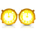 DURAFORCE For 02-03 Subaru Impreza RS / WRX Yellow Lens Glass Fog Lights Set w/ Bulbs