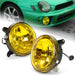 DURAFORCE For 02-03 Subaru Impreza RS / WRX Yellow Lens Glass Fog Lights Set w/ Bulbs