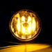 DURAFORCE For 02-03 Subaru Impreza RS / WRX Yellow Lens Glass Fog Lights Set w/ Bulbs