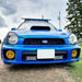 DURAFORCE For 02-03 Subaru Impreza RS / WRX Yellow Lens Glass Fog Lights Set w/ Bulbs