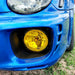 DURAFORCE For 02-03 Subaru Impreza RS / WRX Yellow Lens Glass Fog Lights Set w/ Bulbs